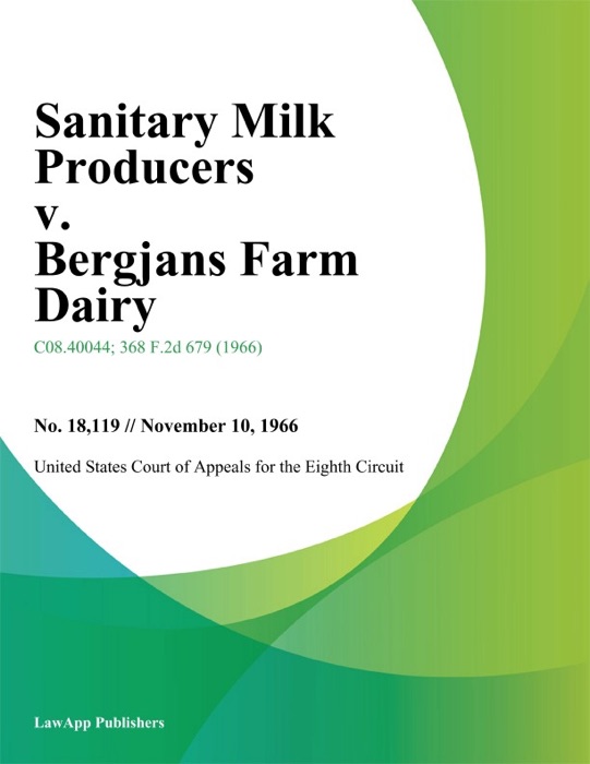 Sanitary Milk Producers v. Bergjans Farm Dairy