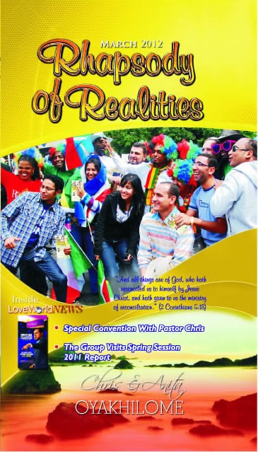 Rhapsody of Realities March 2012 Edition