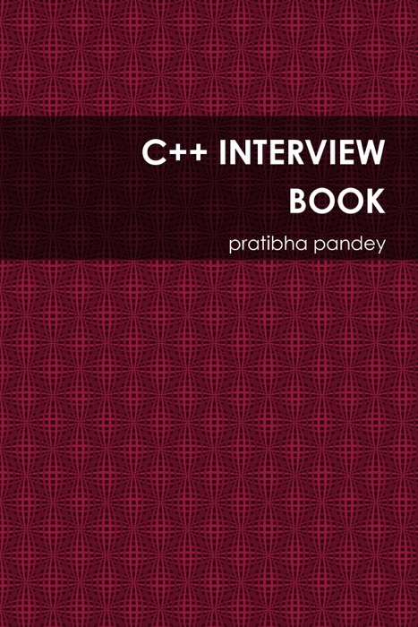 C++ Interview Book