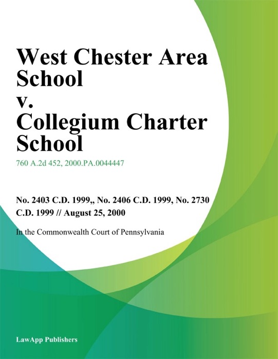 West Chester Area School v. Collegium Charter School