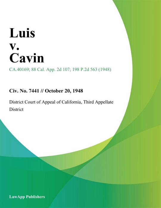 Luis V. Cavin