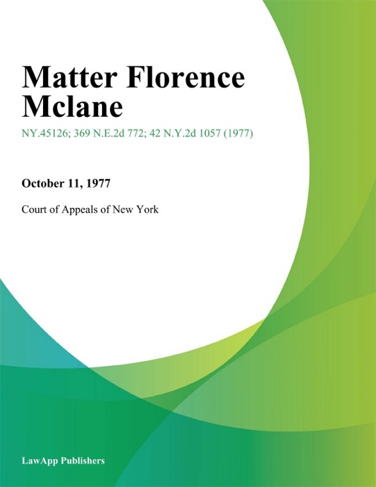 Matter Florence Mclane