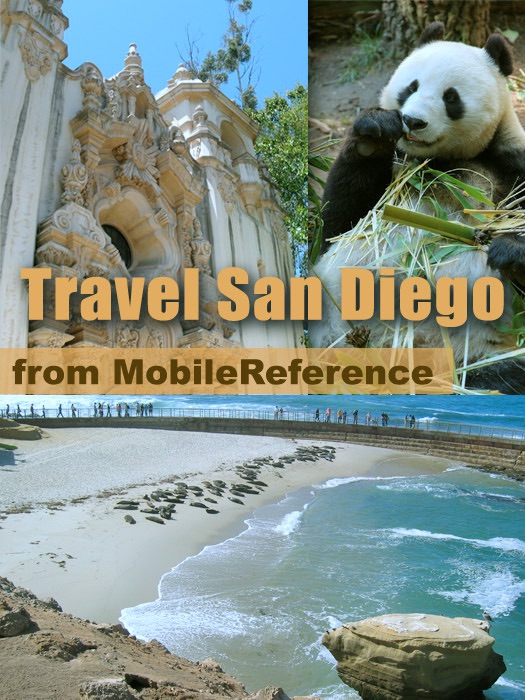 San Diego, California Illustrated Travel Guide and Maps (Mobi Travel)