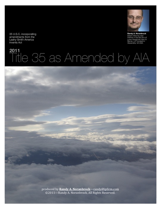 Title 35 As Amended By AIA