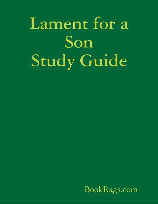 Lament for a Son Study Guide