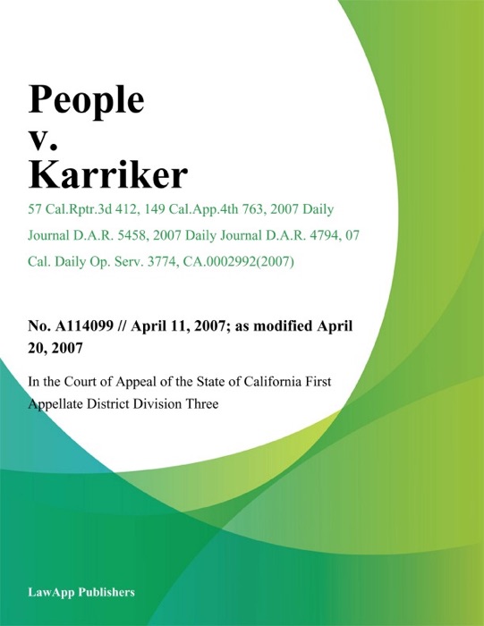 People v. Karriker