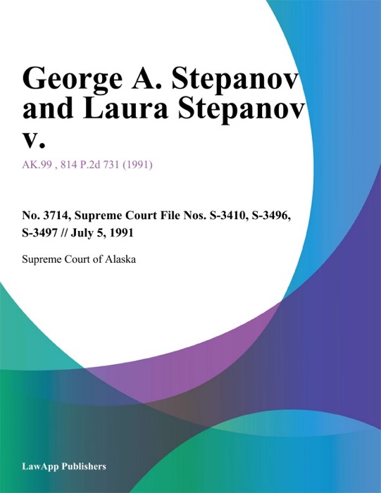 George A. Stepanov and Laura Stepanov v.