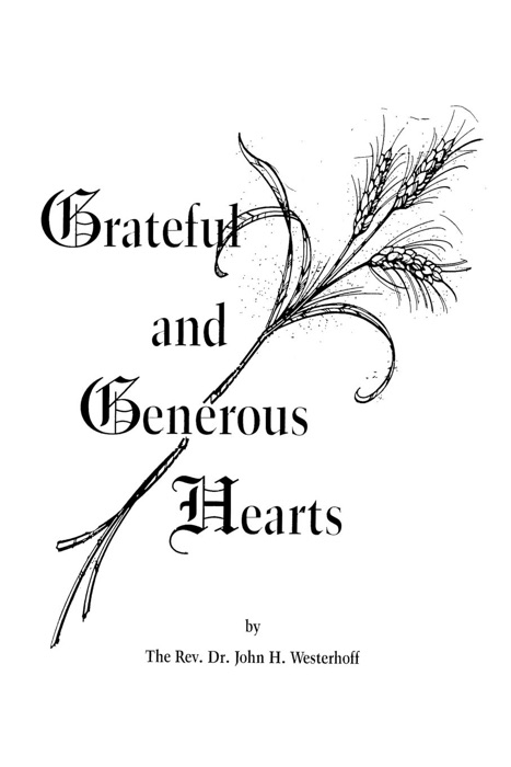 Grateful and Generous Hearts