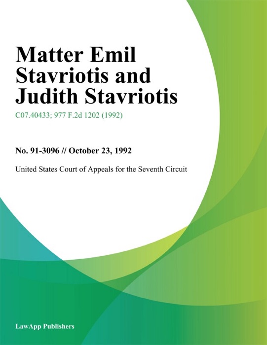 Matter Emil Stavriotis and Judith Stavriotis