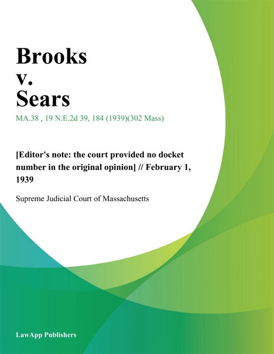 Brooks v. Sears