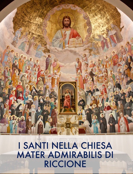 I santi nella Chiesa Mater Admirabilis di Riccione