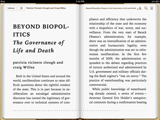 Beyond Biopolitics: Essays on the Governance of Life and Death