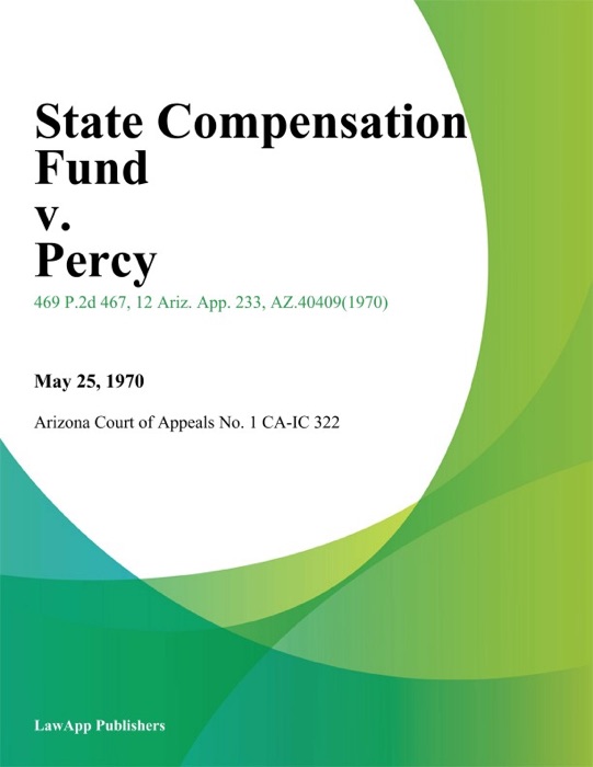 State Compensation Fund v. Percy
