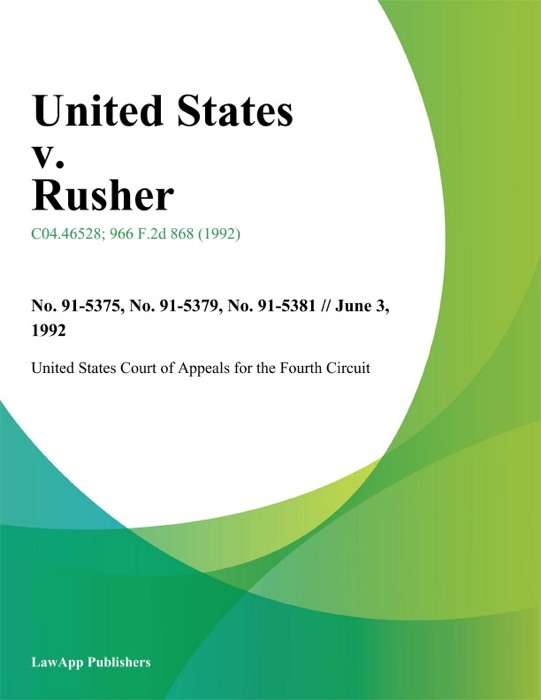 United States V. Rusher