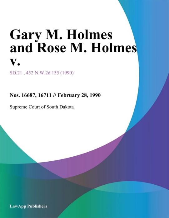 Gary M. Holmes and Rose M. Holmes v.