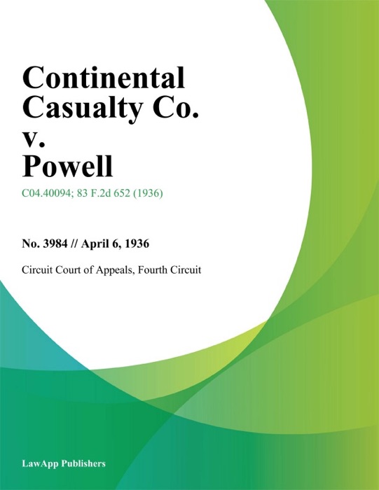 Continental Casualty Co. v. Powell