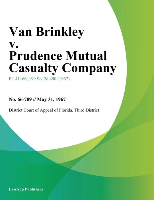 Van Brinkley v. Prudence Mutual Casualty Company