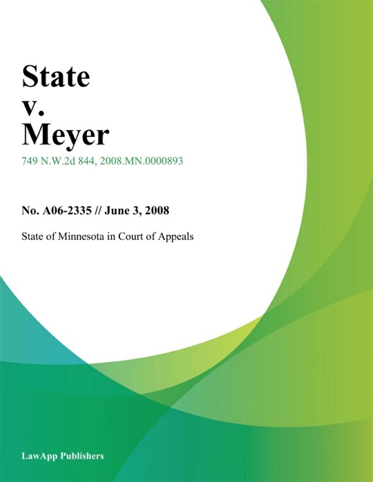 State v. Meyer