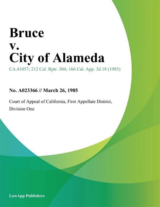 Bruce v. City of Alameda