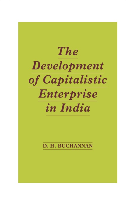 Development of Capitalistic Enterprise in India