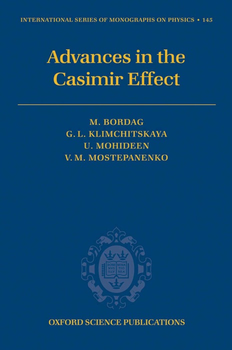 Advances in the Casimir Effect