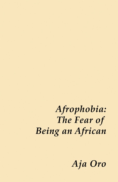 Afrophobia