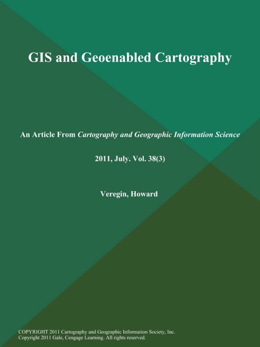 GIS and Geoenabled Cartography