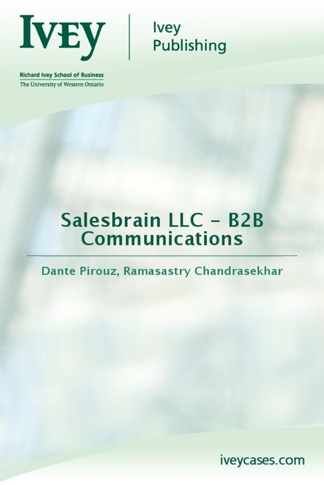 Salesbrain LLC - B2B Communications