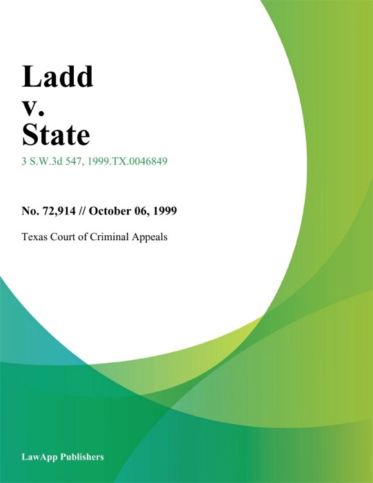 Ladd V. State