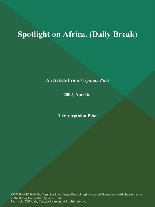 Spotlight on Africa (Daily Break)