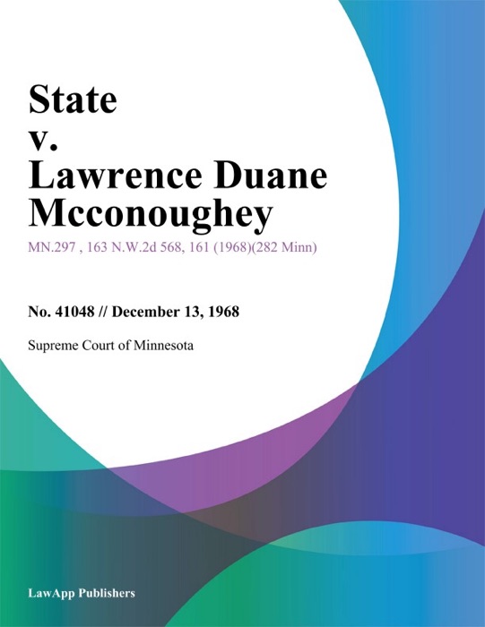 State v. Lawrence Duane Mcconoughey