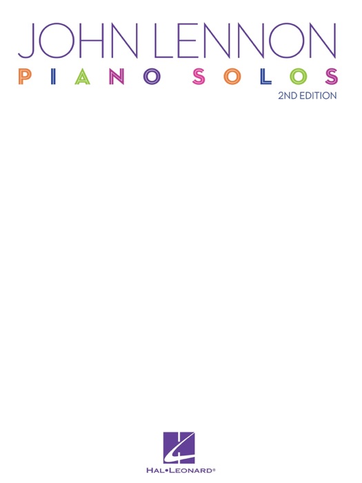 John Lennon Piano Solos  (Songbook)