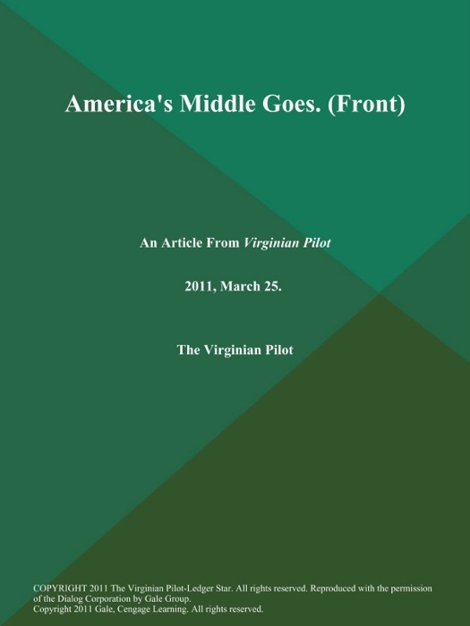 America's Middle Goes (Front)