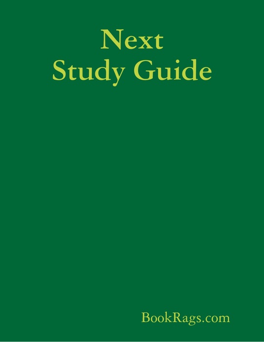 Next Study Guide