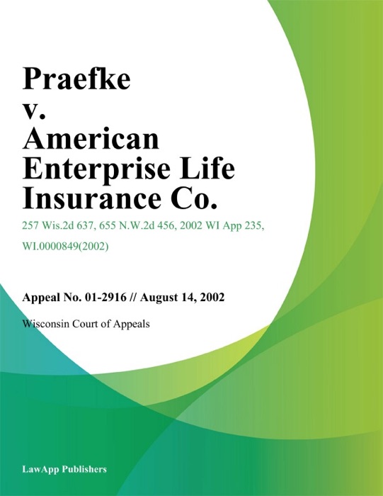 Praefke v. American Enterprise Life Insurance Co.