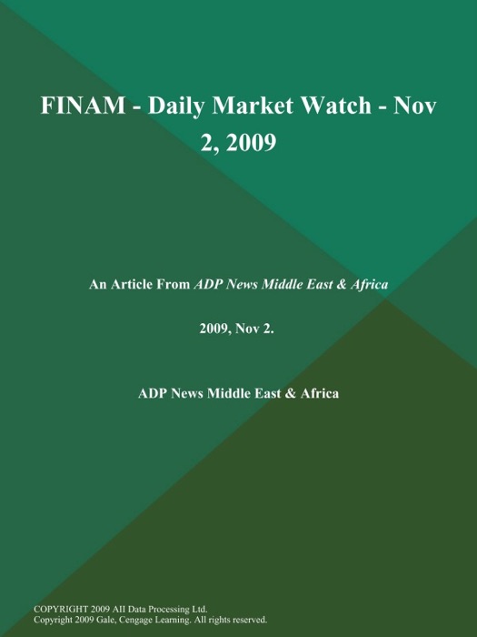 FINAM - Daily Market Watch - Nov 2, 2009