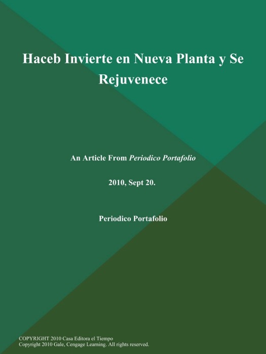 Haceb Invierte en Nueva Planta y Se Rejuvenece