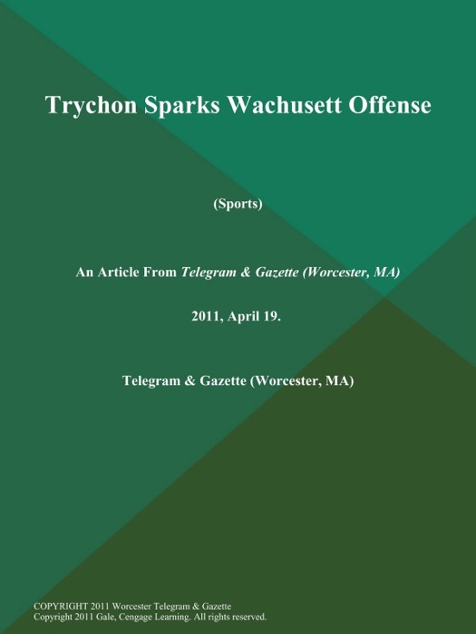 Trychon Sparks Wachusett Offense (Sports)