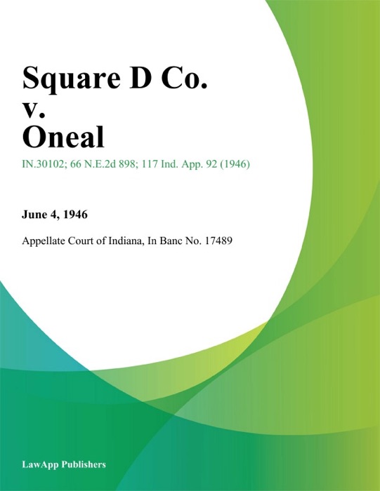 Square D Co. v. Oneal