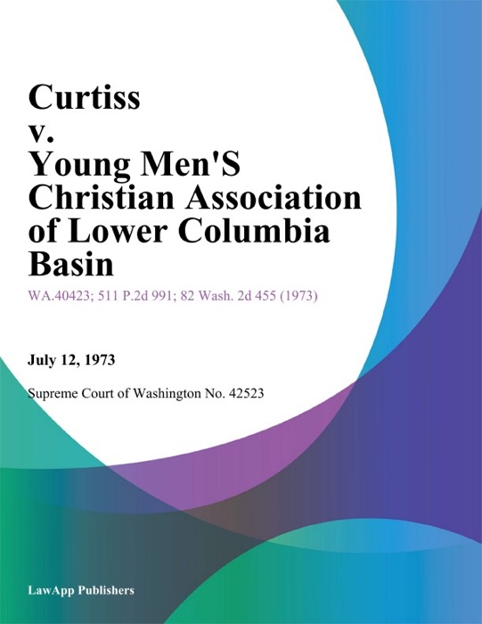 Curtiss V. Young Men's Christian Association Of Lower Columbia Basin