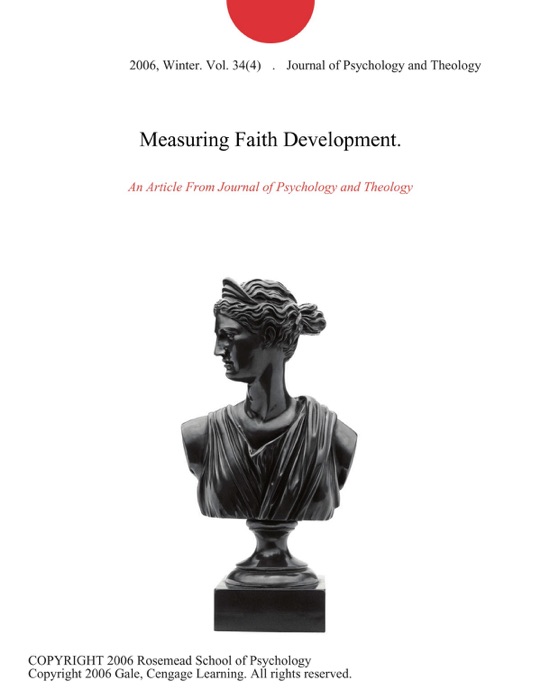 Measuring Faith Development.