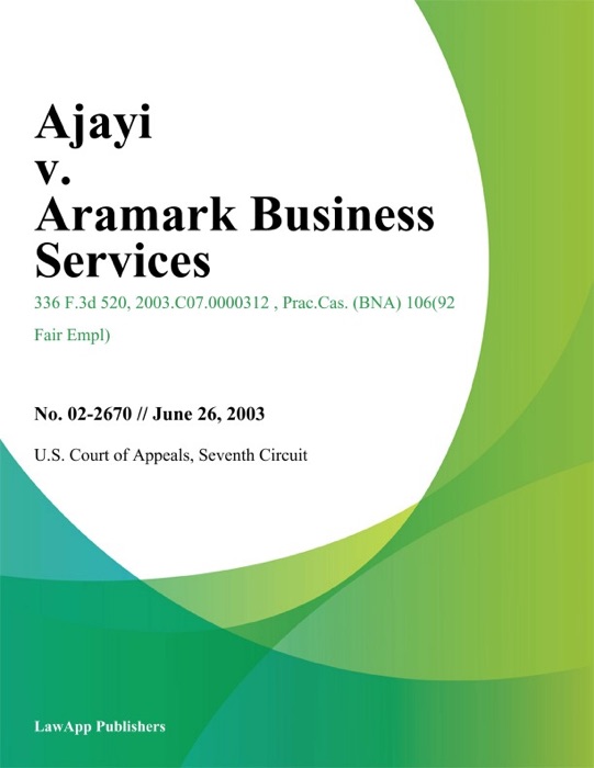 Ajayi V. Aramark Business Services