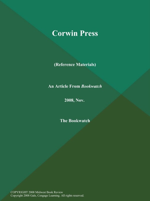 Corwin Press (Reference Materials)