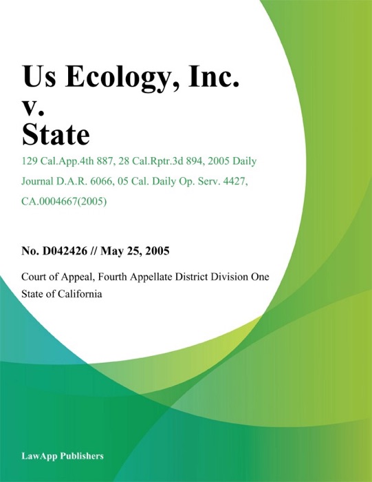 US Ecology, Inc. v. State