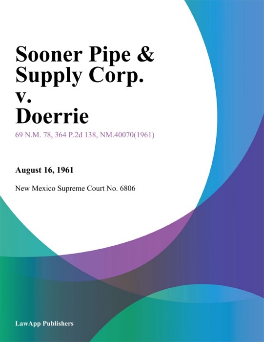 Sooner Pipe & Supply Corp. v. Doerrie