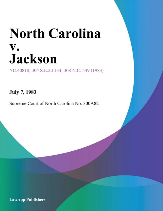 North Carolina V. Jackson