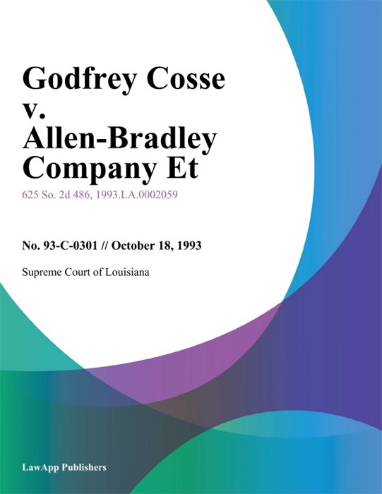 Godfrey Cosse v. Allen-Bradley Company Et