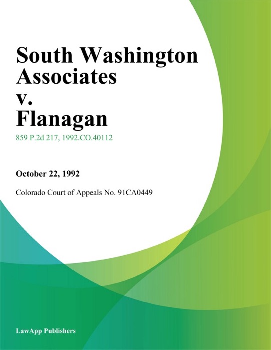 South Washington Associates v. Flanagan