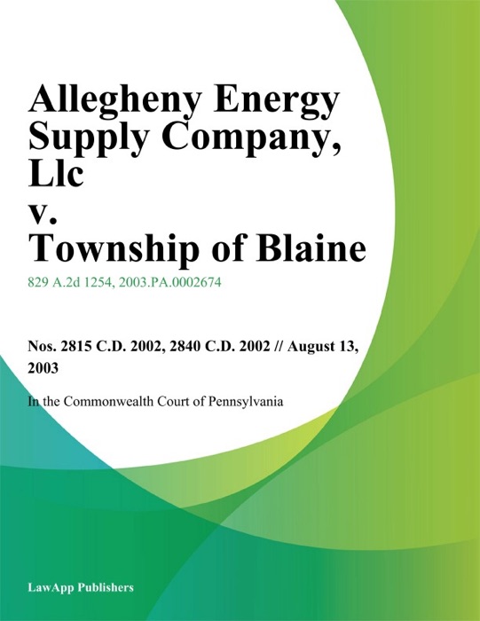 Allegheny Energy Supply Company