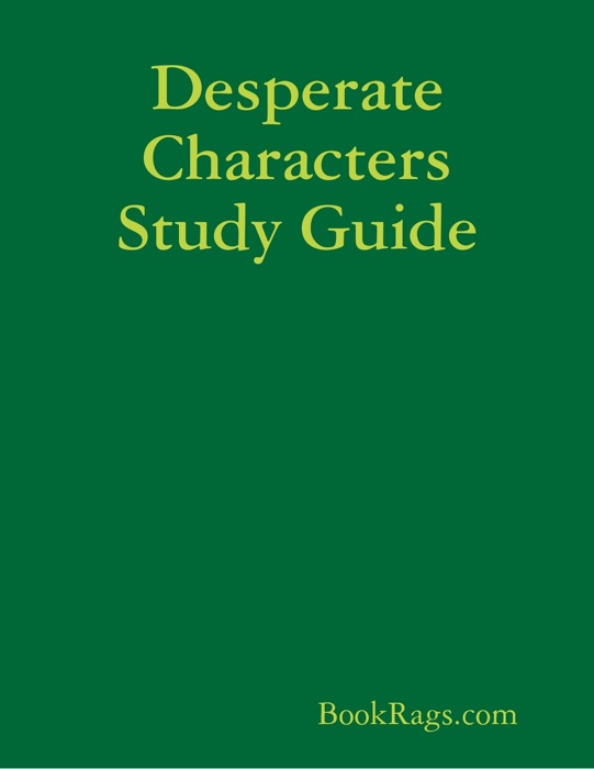 Desperate Characters Study Guide